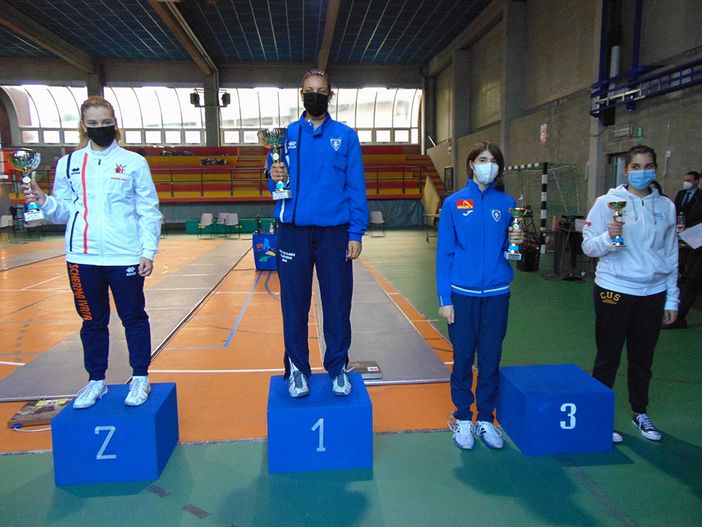 Podio Cadette (foto Fis)