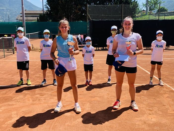 Da sx Alice Paonessa a Sara Fristachi