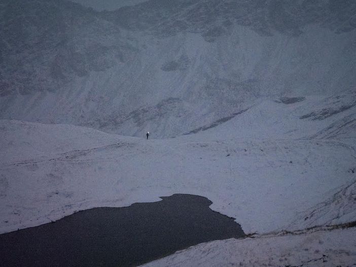Neve al Rifugio Frassati Neve al Rifugio Frassati