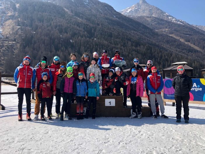 Sci nordico: Il Gs Godioz s'aggiudica la Coppa Luigi Pascal a Cogne