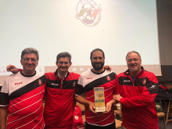 Calcio Tavolo:L'Asd Aosta con Filippo Filippella trionfa al Genova Challenge