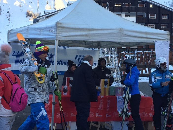 A LA THUILE L’11 GENNAIO 2020 “SCI SOLIDALE PER TELETHON” PER FESTEGGIARE I TRENT’ANNI DI FONDAZIONE TELETHON A LA THUILE L’11 GENNAIO 2020 “SCI SOLIDALE PER TELETHON” PER FESTEGGIARE I TRENT’ANNI DI FONDAZIONE TELETHON