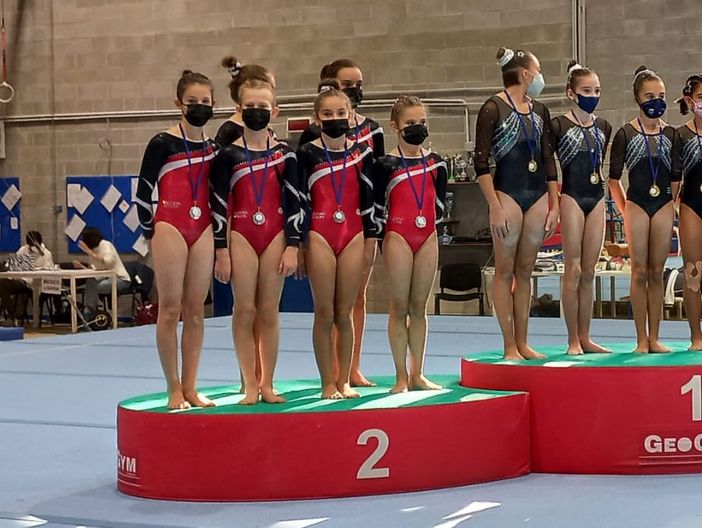 Le allieve Gold 1 sul podio