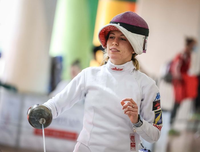 Gaia Caforio (foto di Bizzi Team/Federscherma)