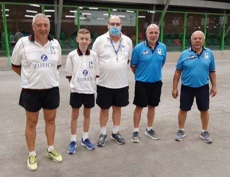 Da sn Alessandro Durand, Flavio Bullari, Vincenzo e Pietro Biscardi Da sn Alessandro Durand, Flavio Bullari, Vincenzo e Pietro Biscardi