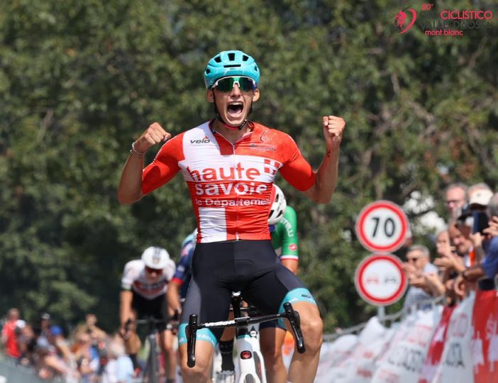 Parla italiano la seconda tappa del 60° Giro Ciclistico Internazionale della Valle d'Aosta Mont Blanc