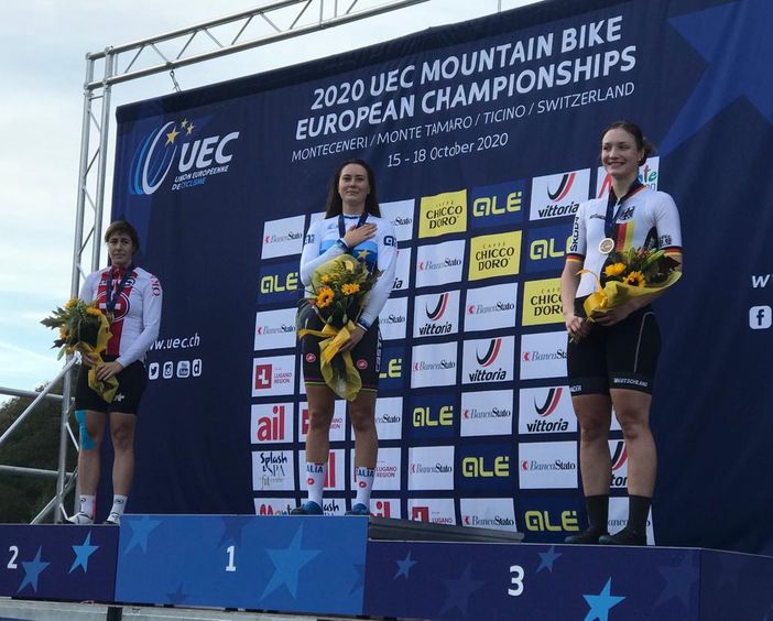 Gaia Tormena sul podio Gaia Tormena sul podio