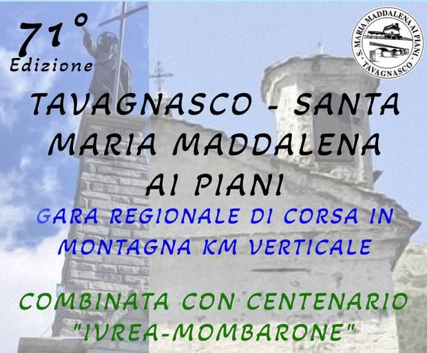 Tavagnasco – Santa Maria Maddalena ai Piani compie 71 anni il 24 luglio