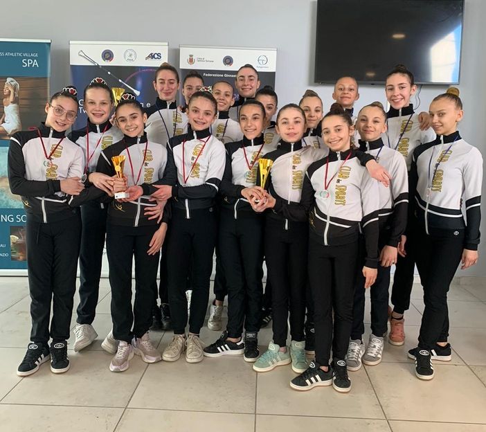 Ritmica: Ritorno in pedana positivo per il Club des Sports Ritmica: Ritorno in pedana positivo per il Club des Sports