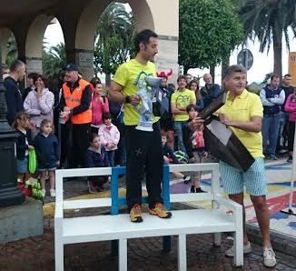 Miche Breuvé sul podio Miche Breuvé sul podio