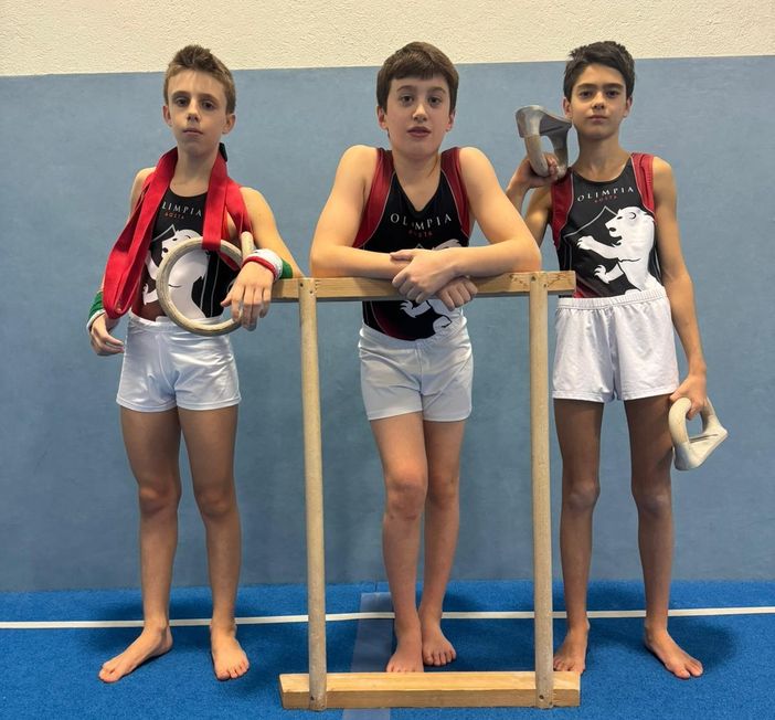 Ginnastica artistica maschile: Tre allievi Olimpia pronti per i Nazionali Silver di Rimini Ginnastica artistica maschile: Tre allievi Olimpia pronti per i Nazionali Silver di Rimini