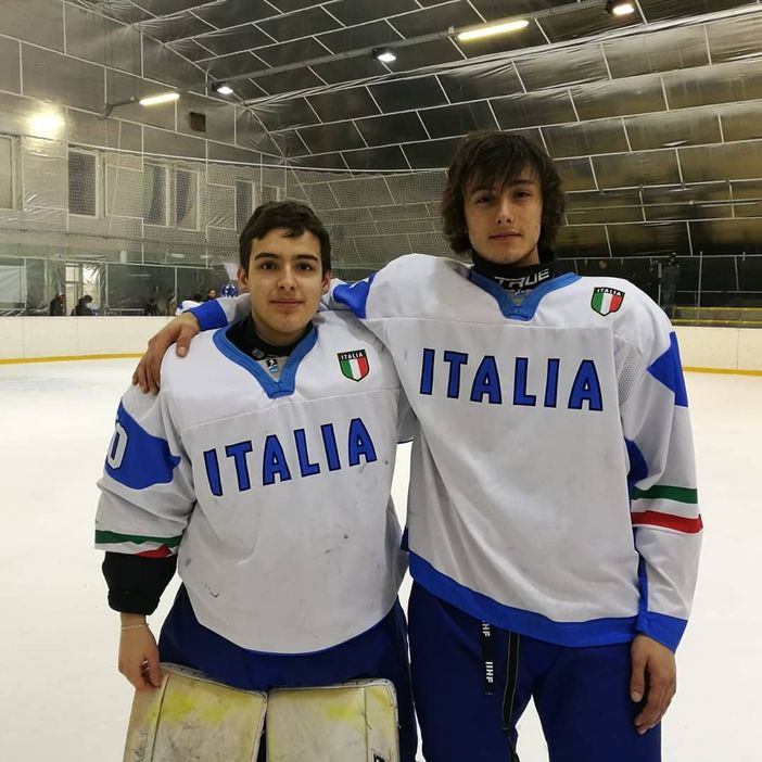 Hockey ghiaccio: Bravi i Gladiators in nazionale azzurra