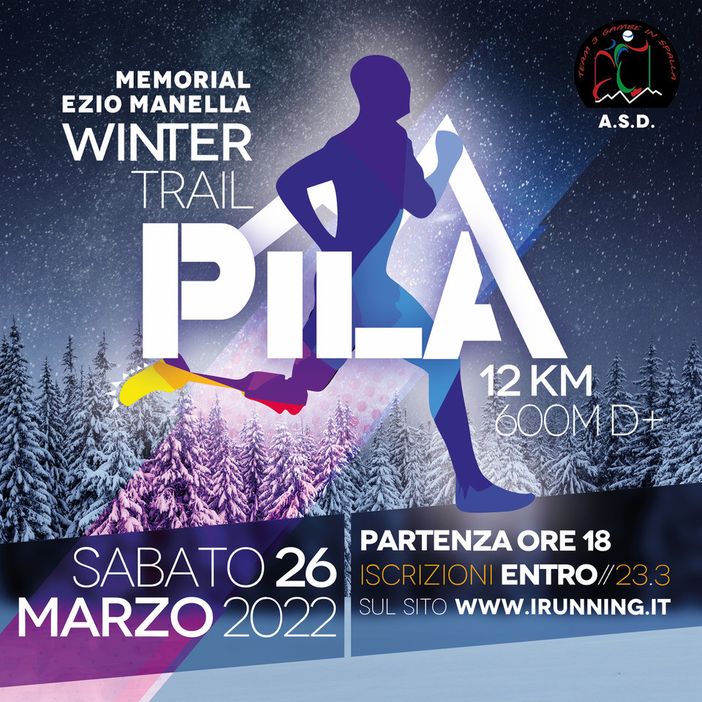 Dal team 3 Gambe in spalla il primo Pila Winter trail per normododati e disabili Dal team 3 Gambe in spalla il primo Pila Winter trail per normododati e disabili