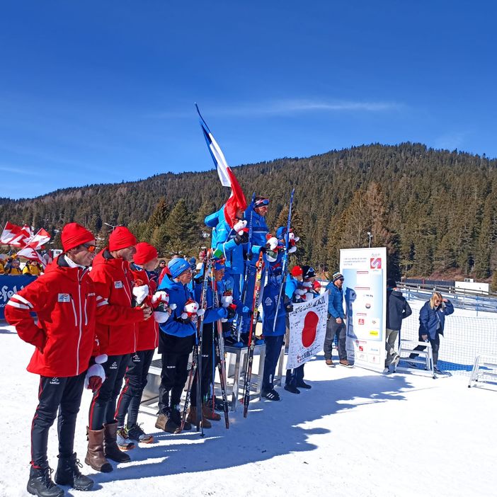 Alex Grivon, terzo in staffetta ai mondiali e prima medaglia storica per la Valle D’Aosta