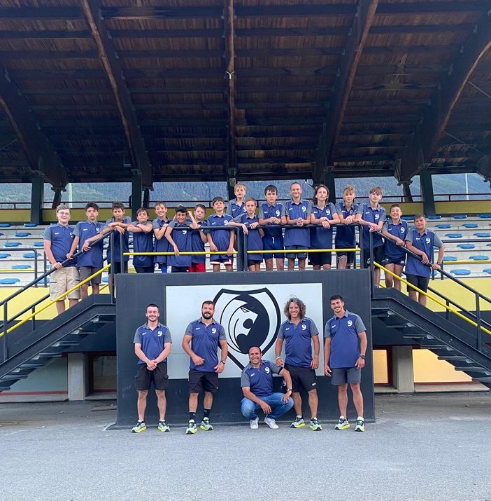 Lo Stade Valdôtain Rugby sta ospitando in questi giorni ragazzi provenienti da tutta Italia per partecipare al Camp Griff