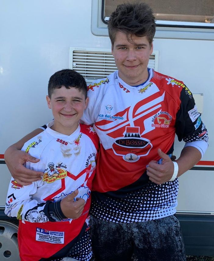 Vincenzo Bove (a sin.) e Nicolas Seris Vincenzo Bove (a sin.) e Nicolas Seris