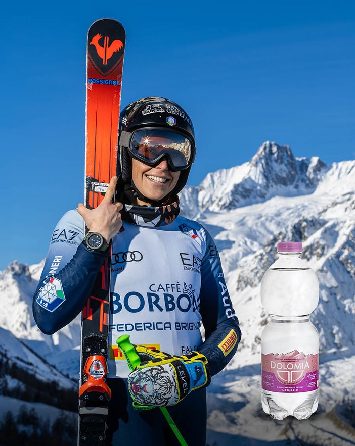 Sci alpino: Federica Brignone in raduno a Copper Mountain (USA) Sci alpino: Federica Brignone in raduno a Copper Mountain (USA)