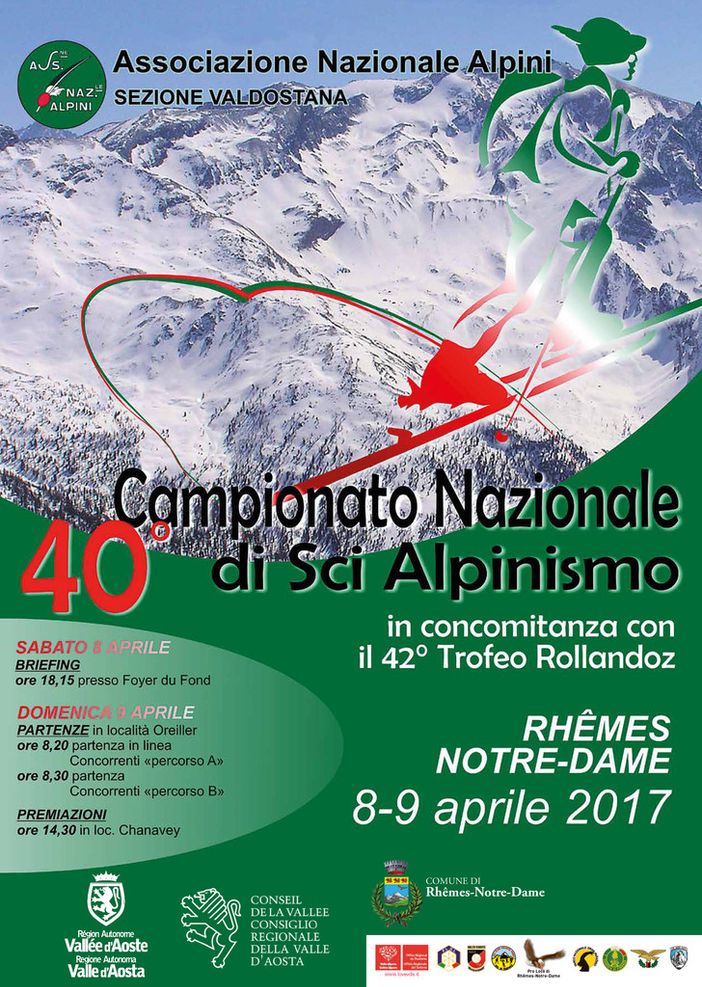 Sci alpinismo: Rhêmes Notre-Dame si prepara per i campionati nazionali Ana Sci alpinismo: Rhêmes Notre-Dame si prepara per i campionati nazionali Ana
