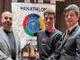 A destra Piercarlo Lunardi alla preniazione del ciclista Filippo Agostinacchio vinciotre del premio Panathlon 2025, intitolato alla memoria del giornalista Renato Godio