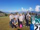 Alcuni degli Alpini e Volontari di Protezione Civile in servizio a Pila (da sx.: Renzo Berthod, René Vilfort (accosciato), Lino Carmello, Dario Guerraz, Gisella Bertinetti, Renato Zambon, Stefano Meroni).