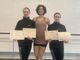 da sn: Emilie Ronc, Carola Sicheri e Sofia Gregorini