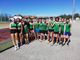 Lo squadrone dell'Atletica Cogne a Volpiano