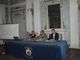 Da sinistra: Fulvio Assanti, Carlo Marzi, Jean Dondeynaz; sotto la cartina del percorso