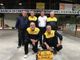 Da sn: Marco VIGNA TON – Giovanni ARDITO Giancarlo NICOLETTA – L’Arbitro di gara Alfonso NOE’ – Giuseppe BORBEY – Manuel PONT – Valter
