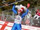 Federica Brignone il 5 aprile 2018 vittoriosa a Crans Montana