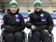 Gli azzurri Orietta Bertò e Paolo Ioriatti sul ghiaccio di Lohja. Credit: WCF