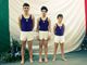 Gli atleti dellaGym Ivan Lo Re, Federico Cavallo e Federico Zaccuri