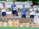 Il podio della competizione Individuale Under 18 maschile