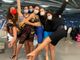 Le atlete dell’Aosta Nuoto domenica scorsa a Torino