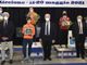 La premiazione delle spadiste a Riccione (foto qui e nell'articolo credit Augusto Bizzi Federscherma)