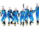 Sci alpinismo: Nadir Maguet al Passo dello Stelvio con le squadre nazionali di sci alpinismo