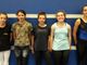 Alcune delle ginnaste dell’Olimpia in gara questo weekend: Beatrice Morra di Cella, Patrizia Fulciniti, Sara Del Monte, Nicole Trevisan e Rebecca Serg