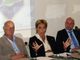 Benedetto Barberini (ct nazionale) insieme a Emanuela Bonomi (vicepresidente FITAV) e Ivan Carella (presidente Trap Concaverde)