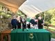 Da sn: Gagliardi Pier Giorgio, Bottoglia Gabriele, Vallet Mariella, Abram Ennio, Rey Sergio, Avoyer Edi, Rollet Renato