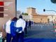Omar all'arrivo della Mezza