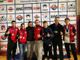 Foto di gruppo per gli atelti valdostani in trasferta a Montecatini