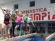 Annie Desandré, Ginevra Grosso, Abigail Martinet, Claire Savoye e Martina Saroglia alla trave