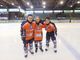 I piccoli Gladiators, da sn:  Nardella Simone (D), Rosset Xavier  (D) e Minniti Simone (A)