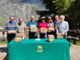 Nella foto da destra a sinistra Massimo Scopacasa, Domenico Scopacasa, Edi Avoyer, Alberto Borre, Mariella Vallet, Manuel Barrel e Pier Giorgio Gagliardi