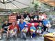 da sx Benati Alessandro, Martellini Armando, Vitton Mea Elisa, Dario Comé, Vilbrant Roberto, Coquillard Giulia, Subet Alessandro, Laval Sandro, Grange Rosella, Cairo Vincenzo, Rollet Renato