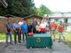 da sn: Sandro Laval, Giorgio Gagliardi, Luca Pressendo, Guido Nieroz, Farcoz Gabriella (sindaco di Gignod), Franco Marguerettaz, Marinella Bellinvia, Vincenzo Cairo, Giancarlo Grange, Annamaria Berlier, Paolo Caselli, Stefano Collè