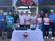 Da sinistra: Roberto Rossi, Ivo Letey, Simone Fiabane, Dario Come’ (presidente del circolo), Marco Vierin, Roberta Bolla, Michelle Avoyer, Edi Avoyer (vice presidente del circolo), Piera Paola Stevanon e Attilio Celesia.