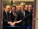Il presidente FIGC Gabriele Gravina, il presidente regionale Christian Mossino, il presidente LND Cosimo Sibilia