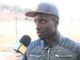Gueye Ass Dia ai microfoni di una tv locale