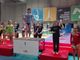 Il podio delle Allieve 2 con la vittoria di Janis Picchiottino e il 3° posto di Sofia Farinet