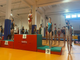 Nella foto Desiree Bieller e Luan Lombardon (Gym Aosta), prima e terza
